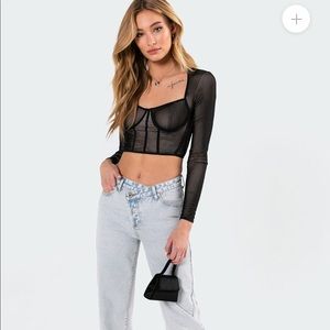 Edikted jeans, size S